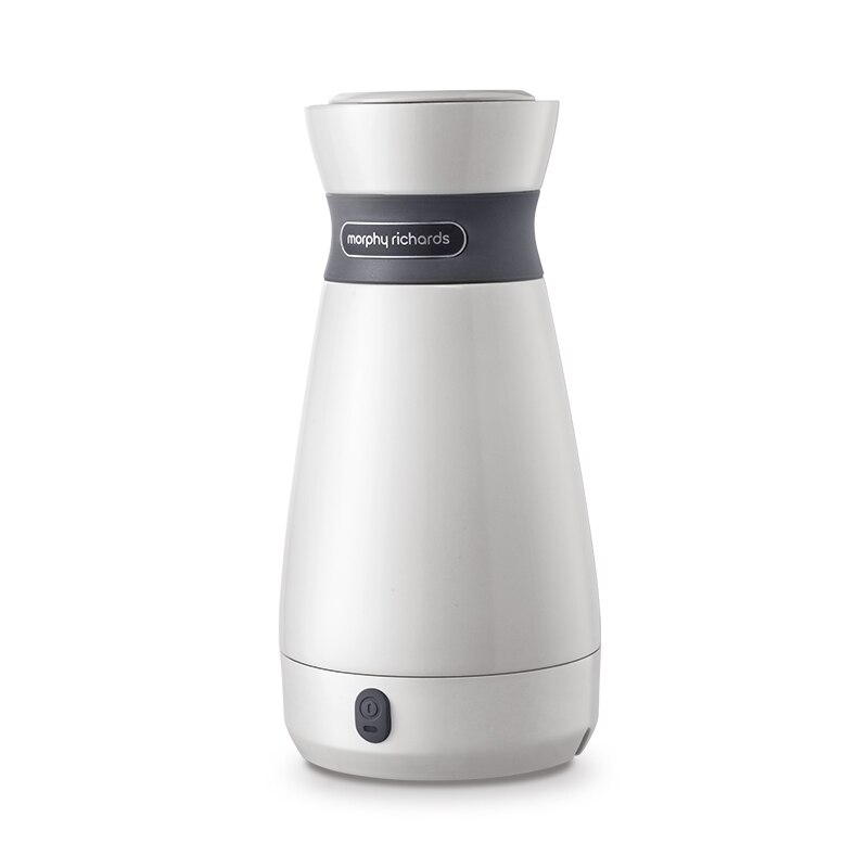 Kleine draagbare waterkoker, 500 ml, 4 temperaturen, elektrische mini- waterkoker, met borstel en opbergzak, roestvrij staal, automatische uitschakeling, voor melk, koffie, thee