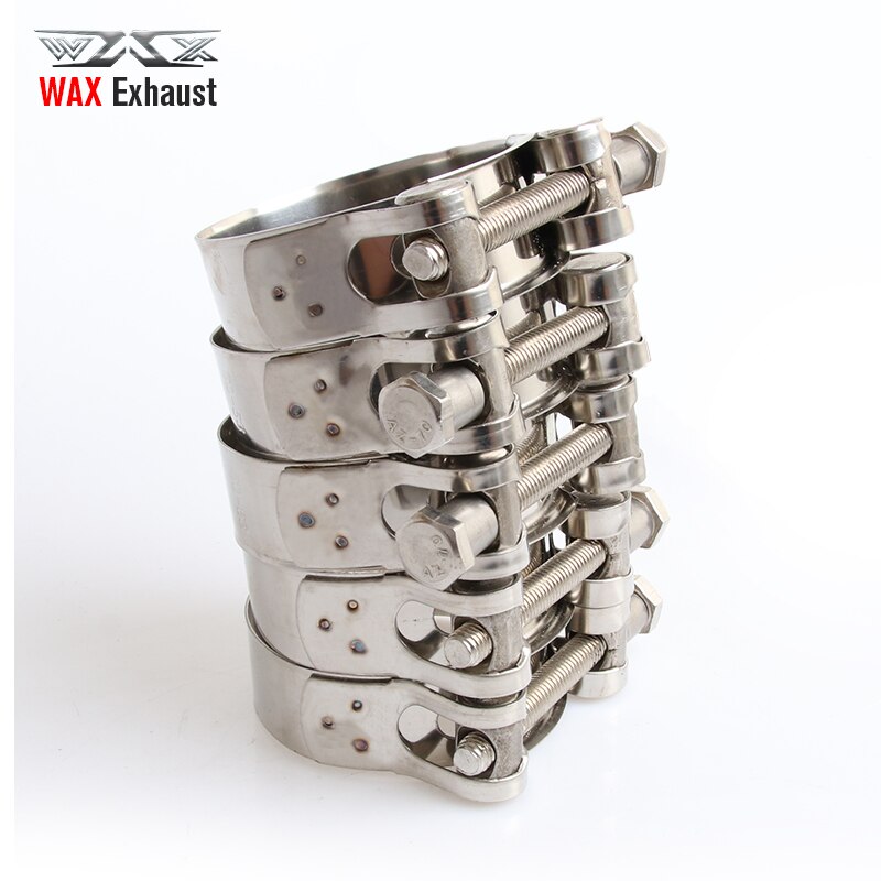 High Performance Stainless Steel SS 304 Clamp for exhaust pipes