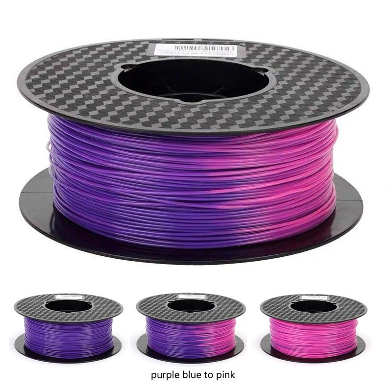 3D Printer FIlament PLA Color Changing Material Temperature Sensitive Wire Thermal 1.75mm 1kg/500g/250g Printing Material