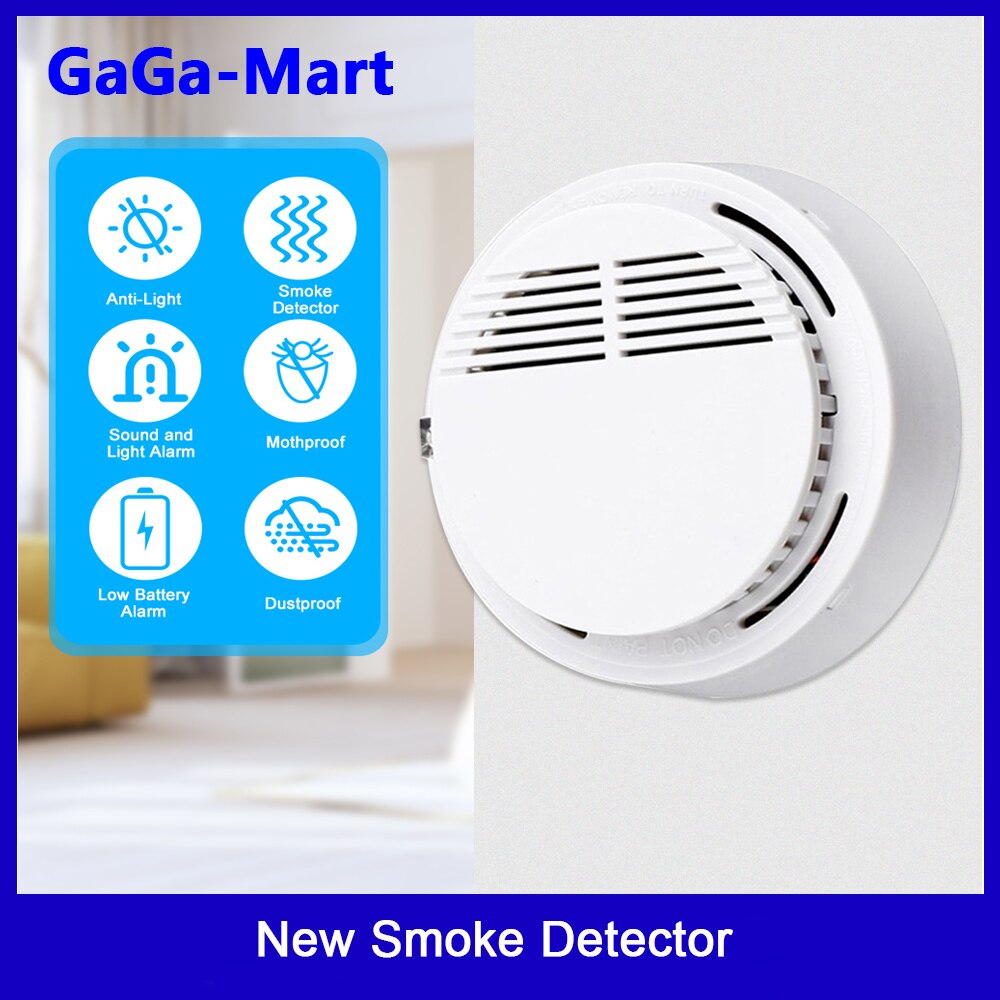 Rookmelder rookkast combinatie brandalarm huisbeveiligingssysteem brandweerlieden combinatie rookmelder brandbeveiliging