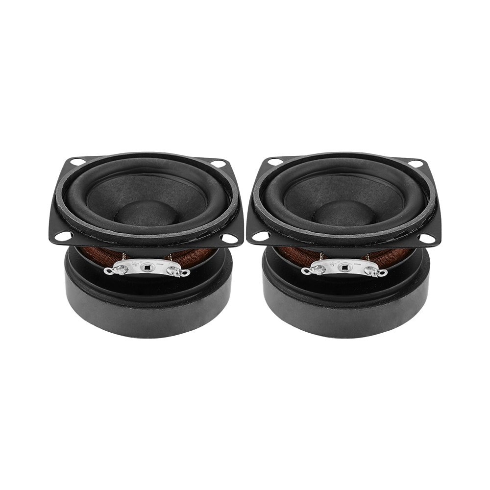 Aiyima 2 Stuks Draagbare Audio Speakers 53Mm 4 Ohm 15W Volledige Range Geluid Speaker Mini Luidspreker Voor Thuis theater Diy