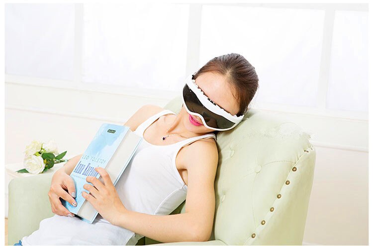 Elektrisk vibration øjenmassagemaskine øjenmassage magnetterapi briller øjenplejeapparat dispel øjenposer afslappende briller
