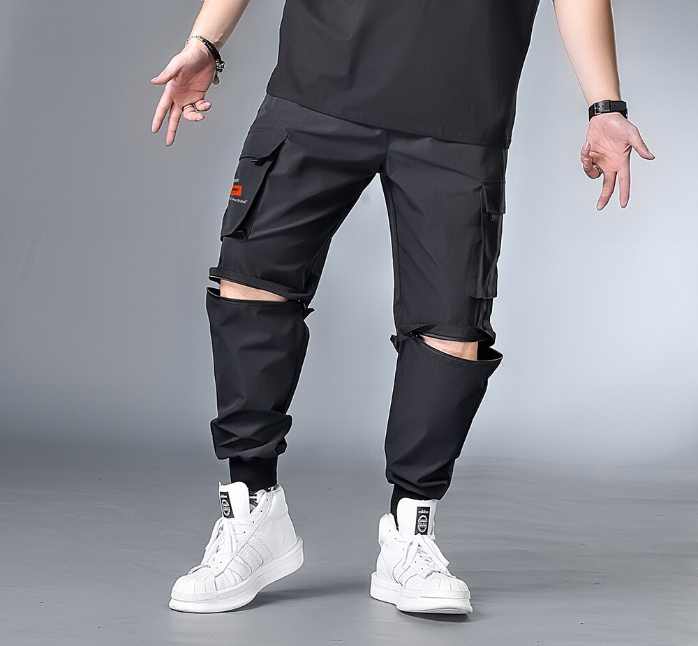 7XL 6XL XXXXL Plus Ladung-Harem Hosen Frühling Lustige Streetwear Japanischen Hüfte hüpfen Herren Jogginghose lässig Taschen Männer Jogger