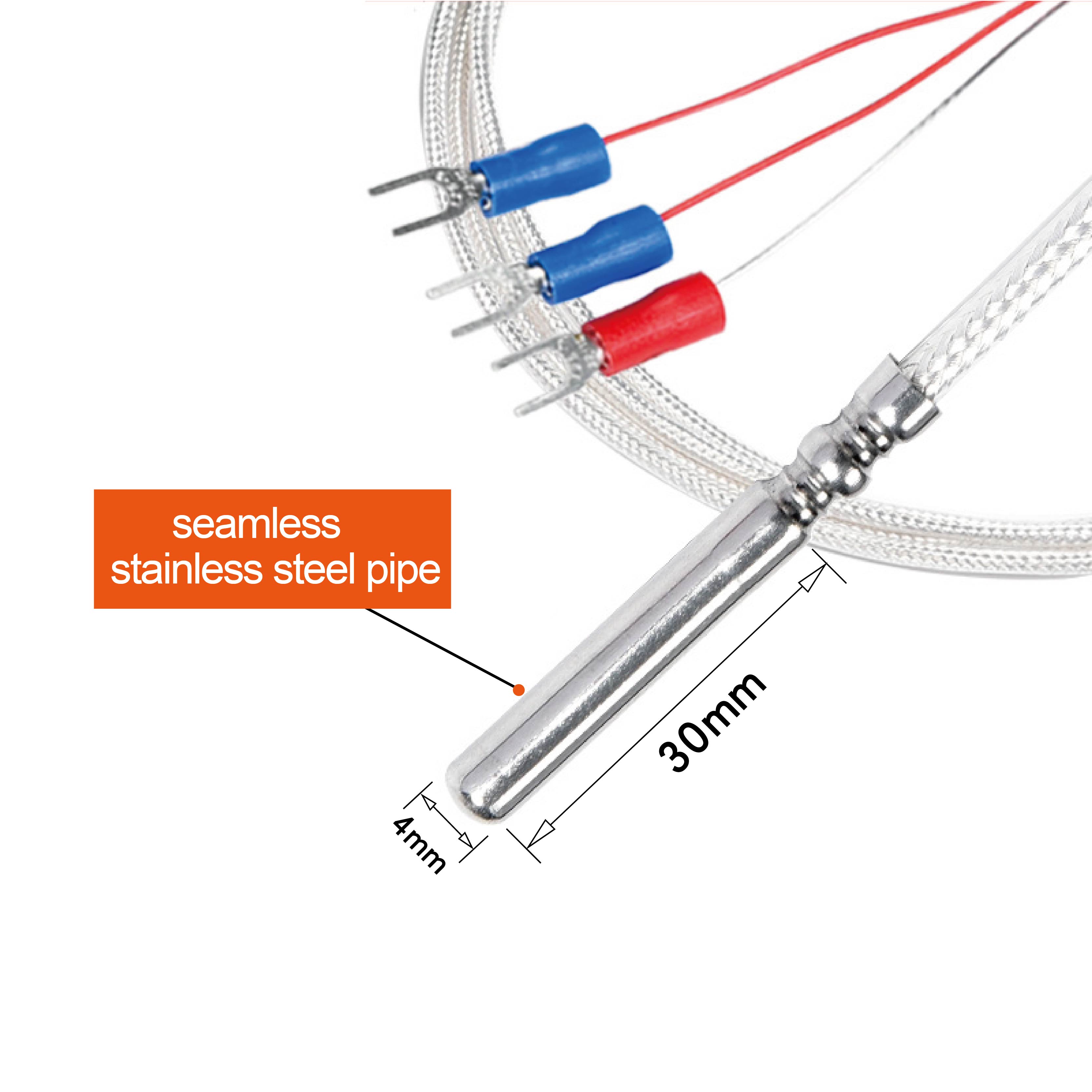 PT100 Temperature Sensor RTD Temperature Probe Platinum Resistance Thermometer PT100 RTD Sensor Industrial Temperature Sensor