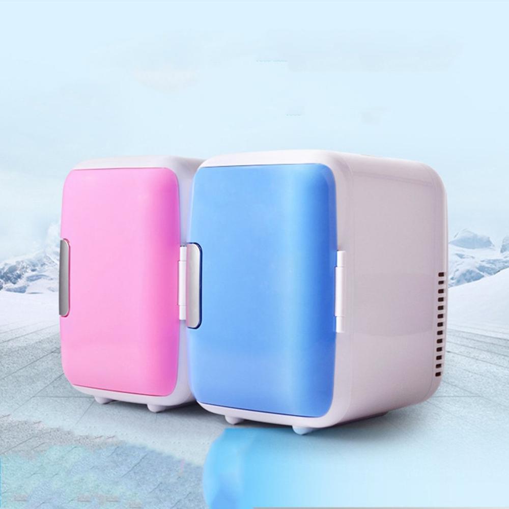 4L lodówka samochodowa automat mini lodówka lodówki zamrażarka skrzynka chłodząca frigobar żywności robić przechowywania owoców lodówka sprężarka