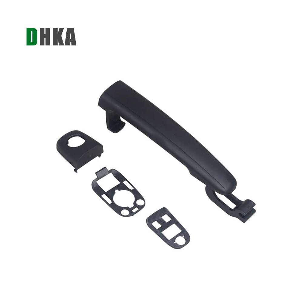 DHKA BUITEN BUITENKANT DEURKLINK Voor PEUGEOT 307 2001 2002 2003 2004 2005 2006 OEM: FR: 9101-W2 FL: 9101-W3 FR: 9101-W8 + 9101-A: ALL BLACK / REAR LEFT