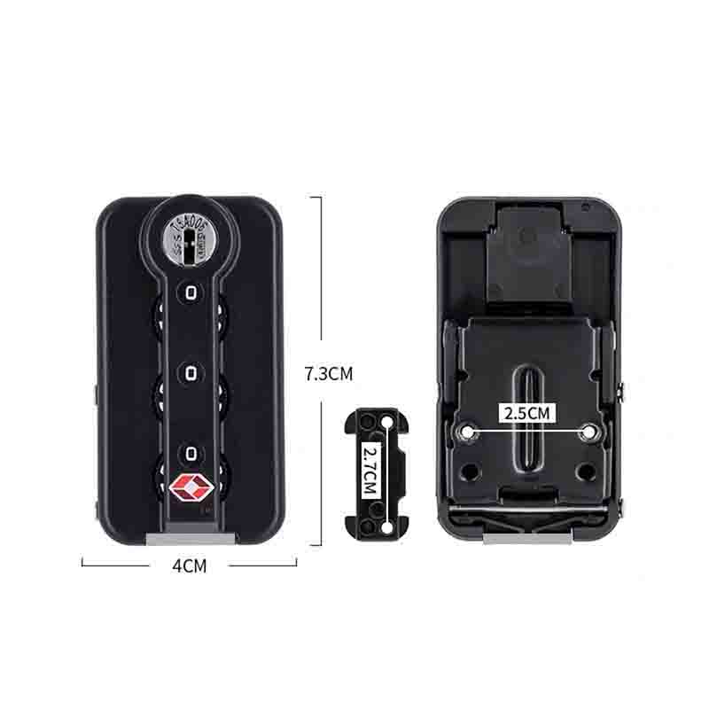 Geeignet für Rimowa Zoll Schloss TSA006 Schlüssel Original Passwort sperren Gepäck Zubehör Ersatz Koffer Schloss Sicherheit