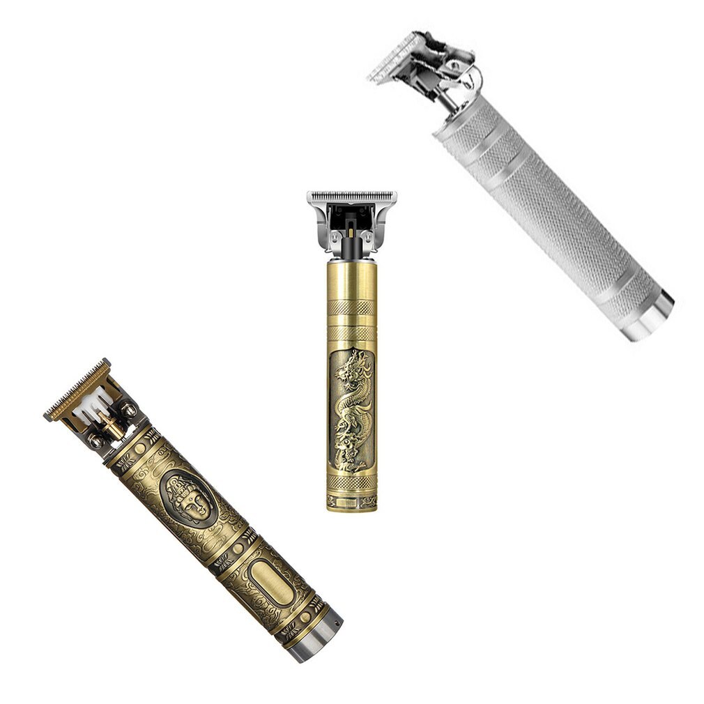 1 set Electric Pro T-outliner Cordless Trimmer Wireless Portable Hair Clipper charging razor hair salon