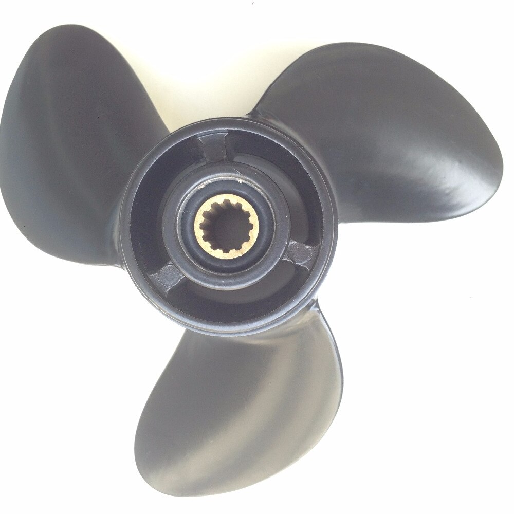 7.8x7 fo 5 hp tohatsu ALUMINIUM Propeller Tohatsu propeller marine propeller 12 tand spline