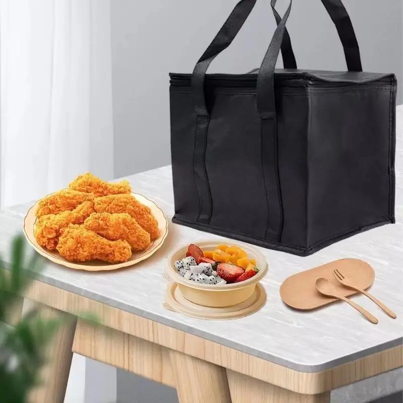 Duże zewnętrzne pudełko termoizolacyjne Torba piknikowa Przenośna izolowana termicznie torba termoizolacyjna Camping Drink Bento Torby BBQ Zip Pack Materiały piknikowe