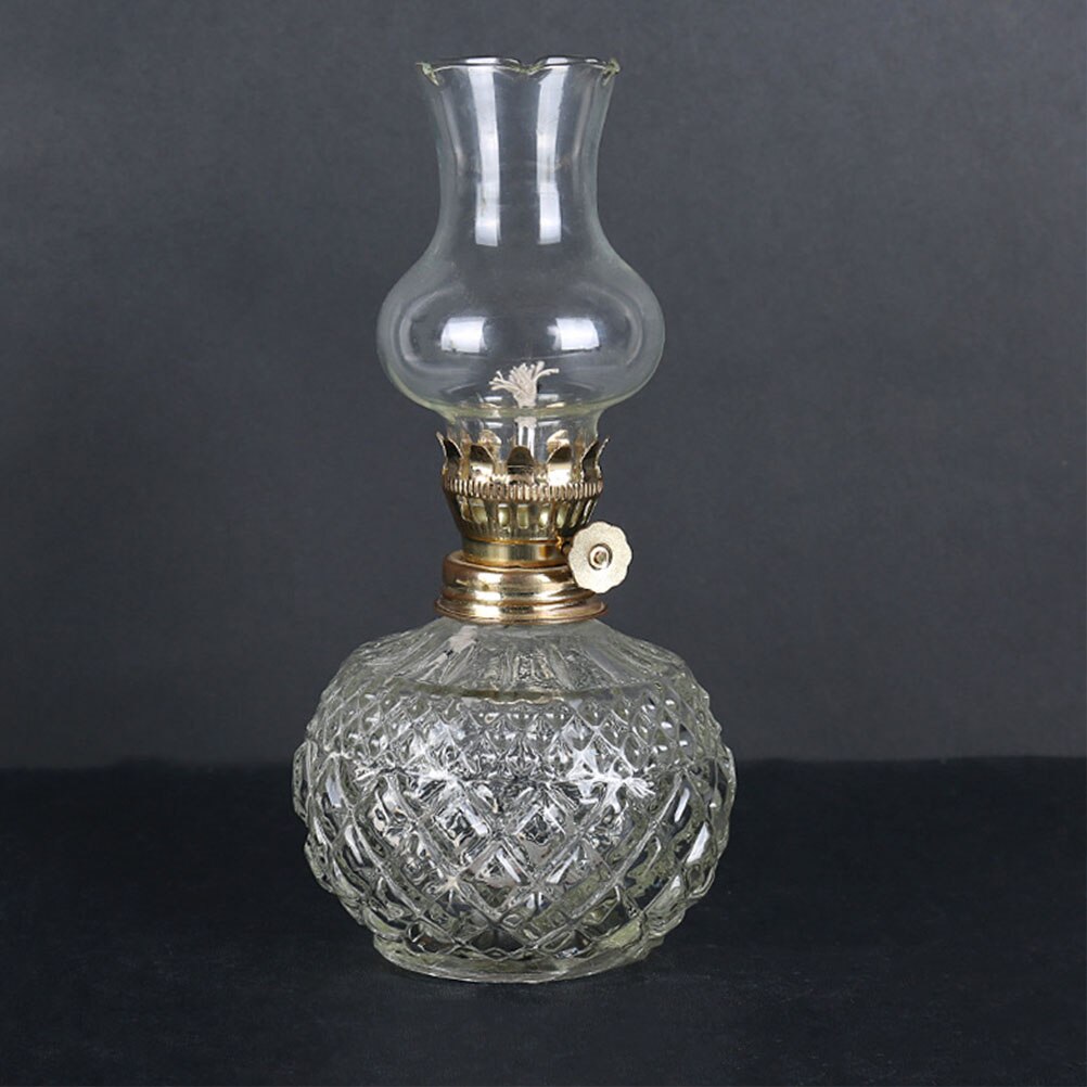 1 Set Kerosene Lamp Burner Wick Holder Replacement Wick for Retro Oil Lamp