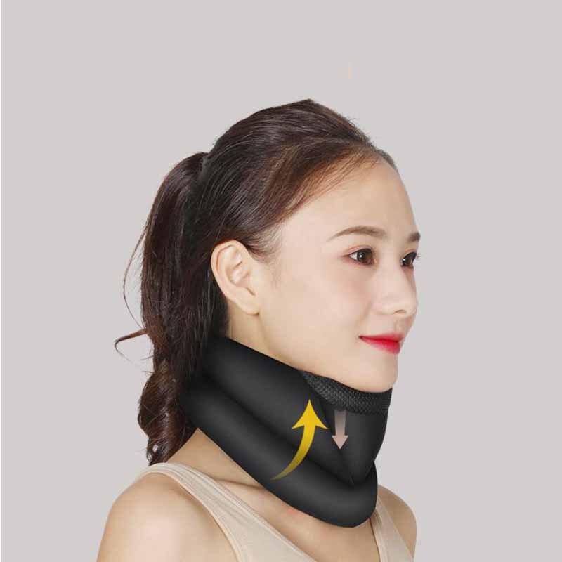 HANRIVER Neck collar home protection of cervical collar fixed spontaneous heat warm neck comfortable orthotics with adults
