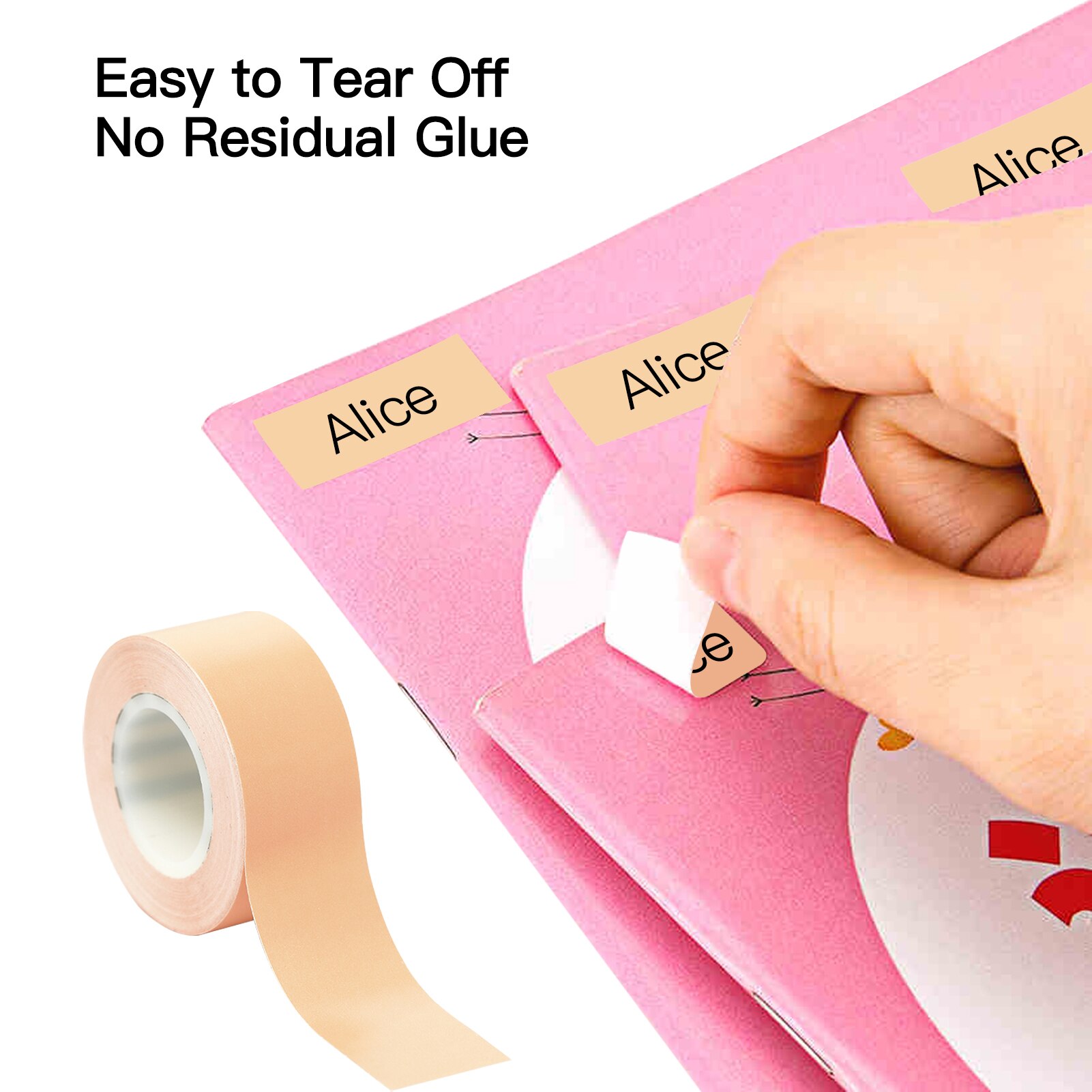 Máquina para hacer etiquetas adhesivas, impresora térmica de papel, clasificación de precios de nombre, impermeable, resistente a roturas para maquillaje