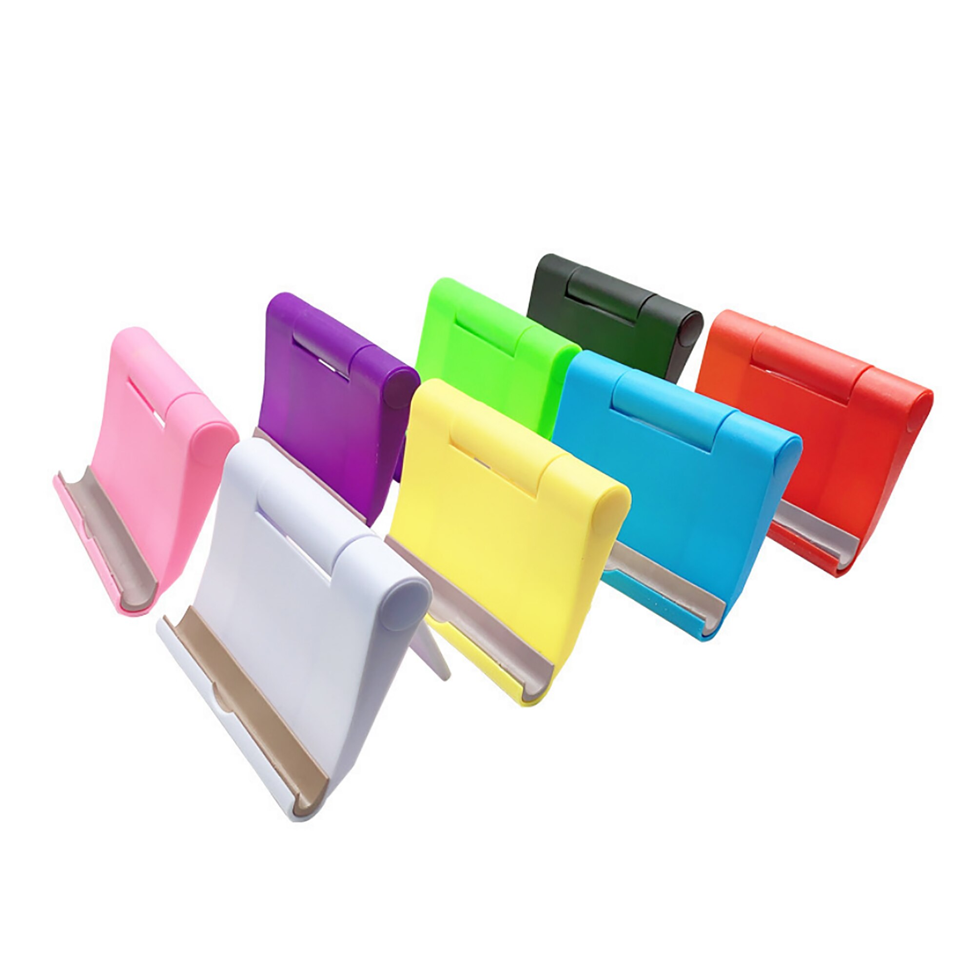 Bordstativ for iphone 12 smart skjermholder stativ plast justerbar sammenleggbar universal sklisikker skjermbordholder i alle størrelser