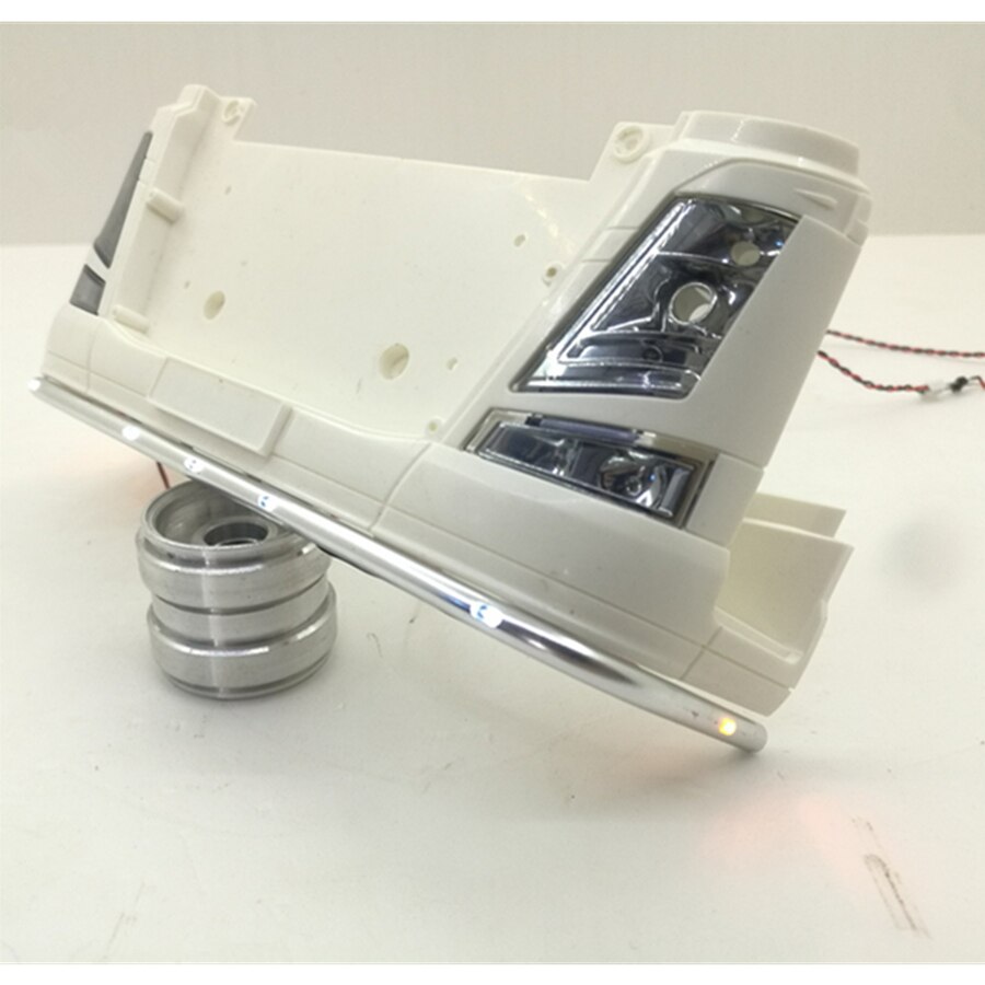 Rc legetøj model lastbil karosseri led-lys bar til tamiya 1/14 skala fjernbetjening traktor trailer 56360 tilbehør dele