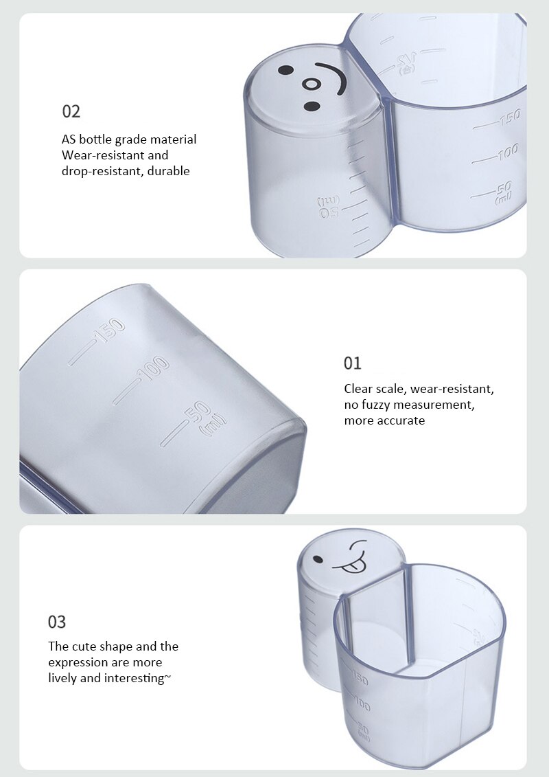 Kitchen Scaled Rice Cup Household Two-in-one Multifunctional Grain Measuring Cup Grain Measuring Cup Rice Spoon