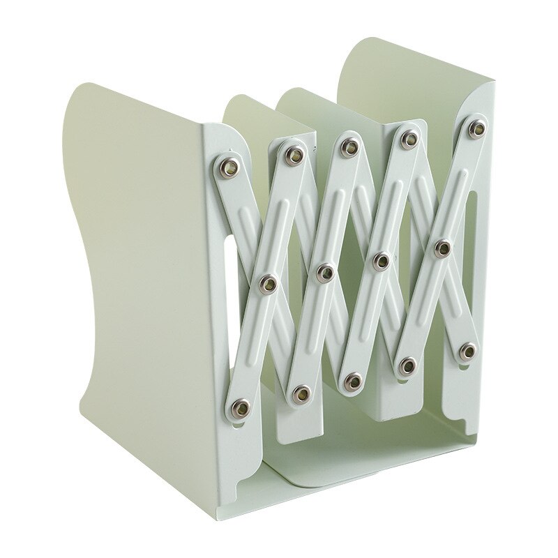 Estantería retráctil de Color, utilizada para estantes de libros, estantes ajustables, con soportes para bolígrafos, escritorios, suministros de oficina