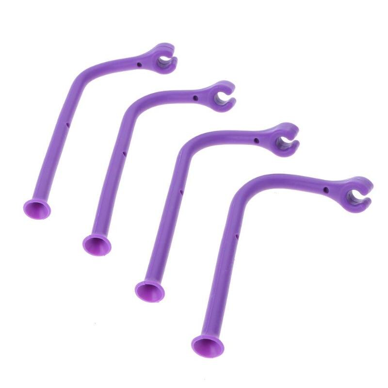 4 Pcs/set Verre Économiseur Unique Outil De Nettoyage De Cuisine de Silicone de Support de Verre À Vin pour Vaisselle Flexible Lave-Vaisselle Fixation