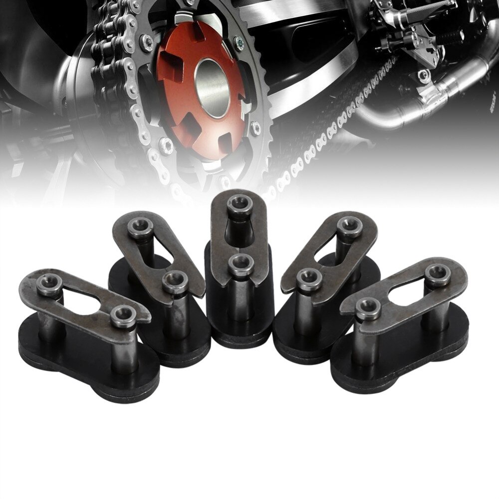 5 Sets 415 Chain Master Link 2-Takt Gemotoriseerde Bike Gas Motor Onderdelen Motocicleta Motorfiets Accessoires