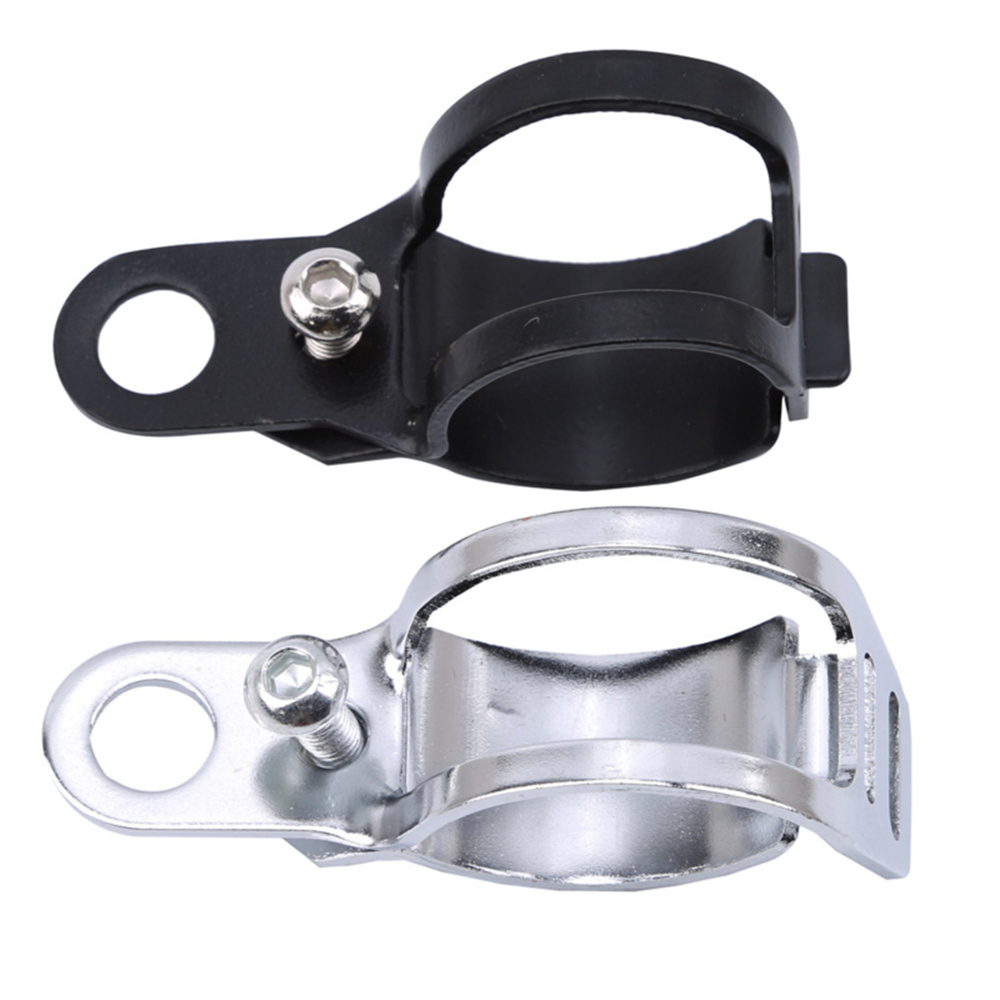 2pcs/set Motorcycle Mount Turn Signal Bracket Flasher Bracket Flashing Indicator Bracket Fork Mounting Clips for ATV/Motorcycle