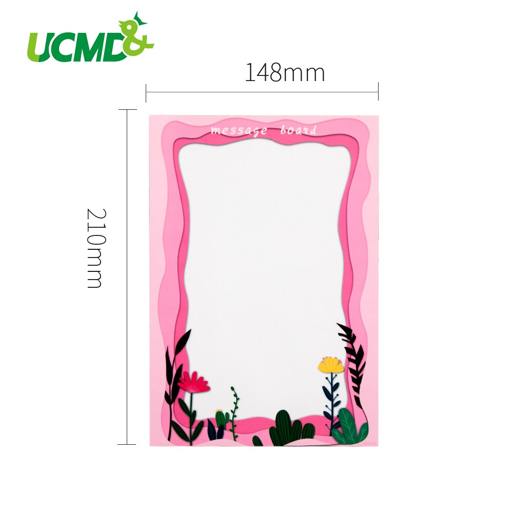 Magnetic Whiteboard Sticker Fridge Magnets Office Dry Wipe White Board Marker Writing Message Board Remind Memo Pad Home Decor