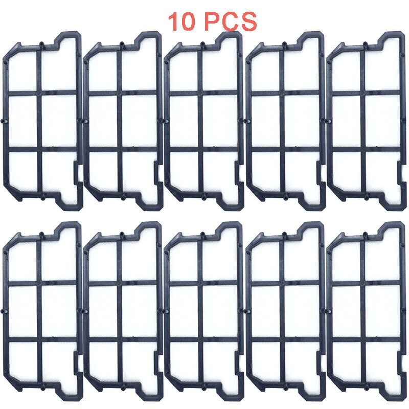 Piezas de aspiradora Robot ILIFE V7S V7 V7s pro ilife v7s plus, filtro de polvo primario, cepillo lateral principal, fregonas HEPA eficientes: Gris oscuro