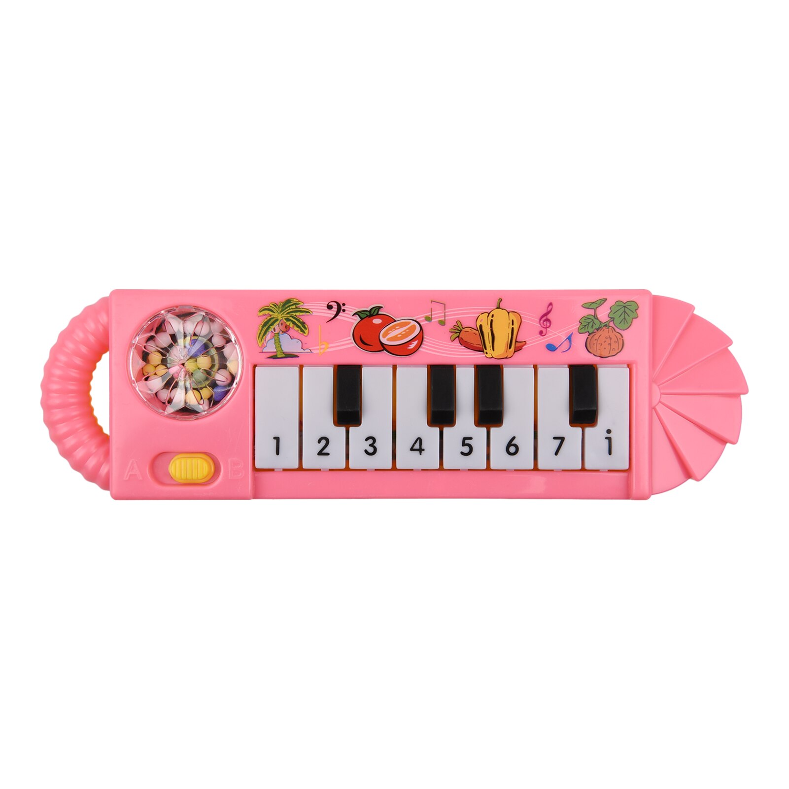 Muslady – Mini jouet de Piano électronique à 8 touches pour enfants, éducation musicale précoce