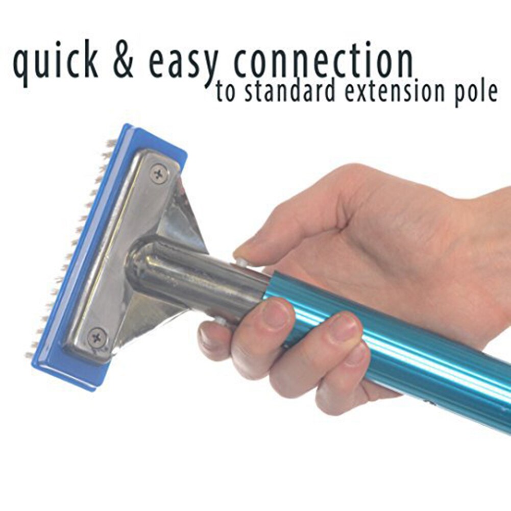 5 inch Swimming Pool Wire Brush Portable Tub Pool SPA Wall Floor Algae Dirt Cleaning Tools Broom Swimming Pool Accessories