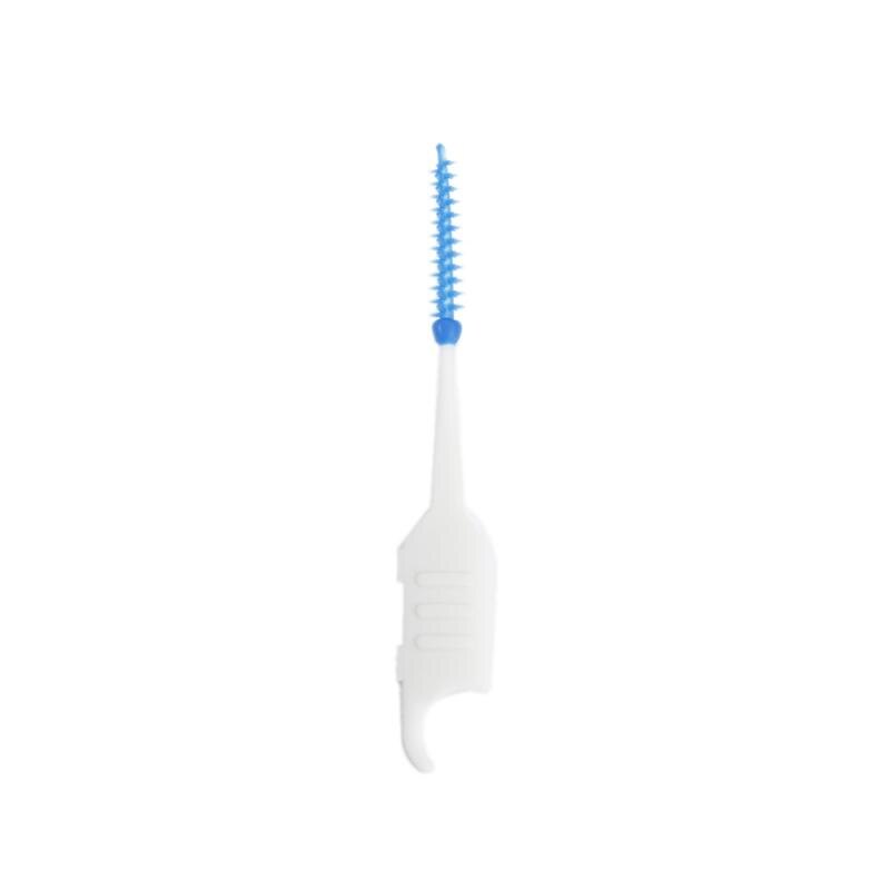 120Pcs Tand Flossen Head Zachte Siliconen Tand Picks Double-Ended Tandenstoker Floss Inter Borstel Tanden Stick Hygiëne Gereedschap
