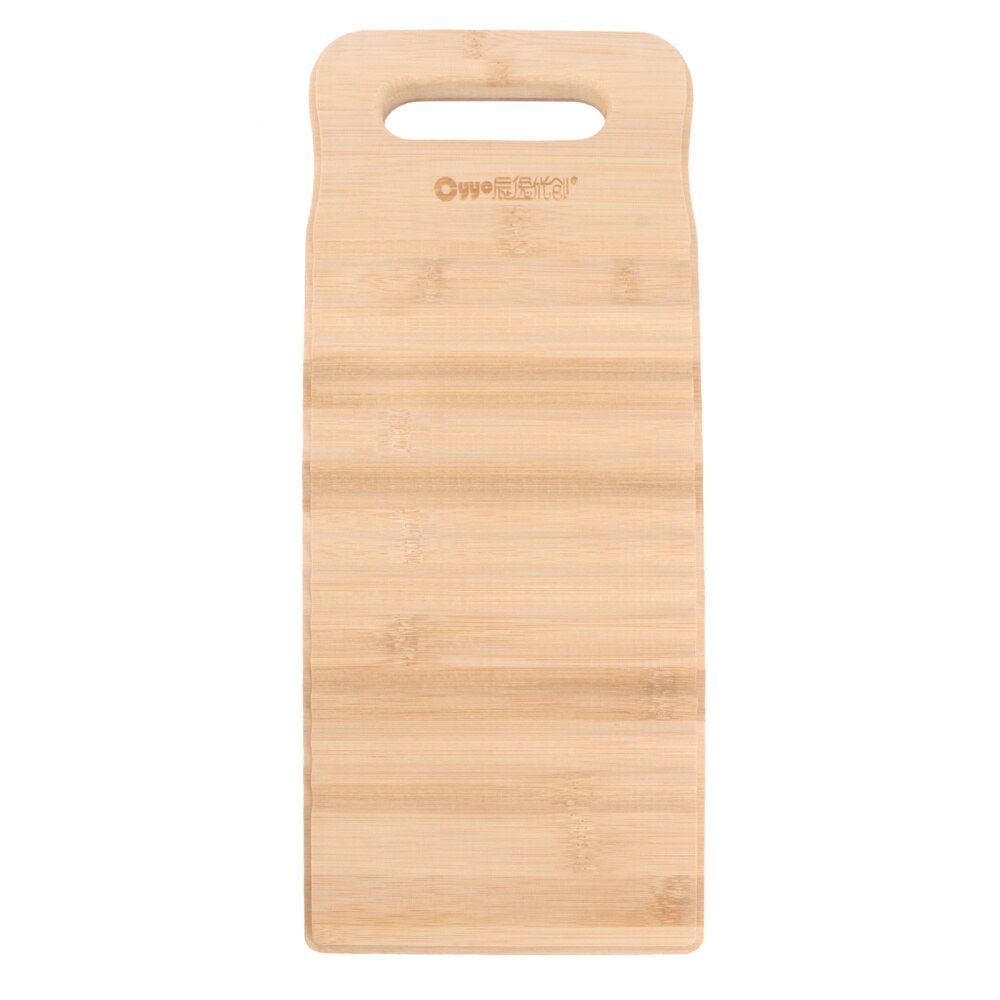 Bamboo Wood Washing Washboard Non-slip Home Washing Scrubbing Board Laundry Board Washboard Hand Wash Board for Home: Default Title
