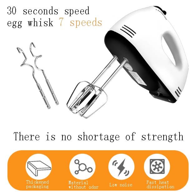 Hand Mini Rührgerät Lebensmittel Mixer 7 Geschwindigkeit Kontrolle Multifunktionale Küchenmaschine Küche Mini Elektrische Manuelle Kochen Werkzeuge