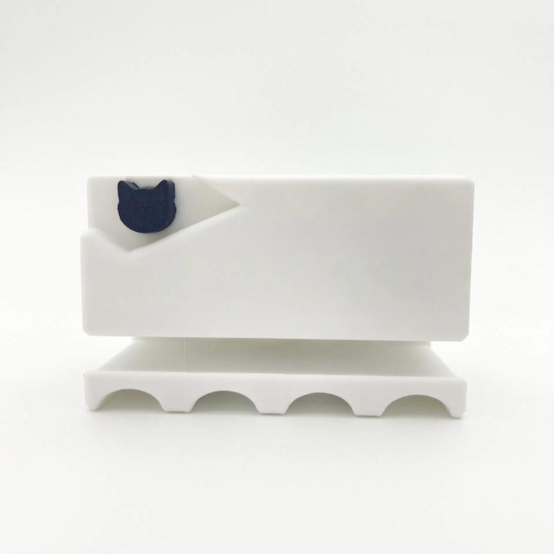 Cortadores de troqueles artesanales - Herramienta de bricolaje para álbumes de recortes y guillotina de papel de cartón para rascar gatos: Verde claro