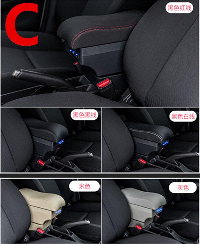 Voor Hyundai I20 Armsteun Doos Met Usb