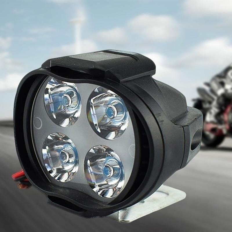 Laag Stroomverbruik 12 W 12 V Motorfiets LED Front Rijden Licht Koplamp Spots Koplamp Motorfiets Accessoires Auto-onderdelen