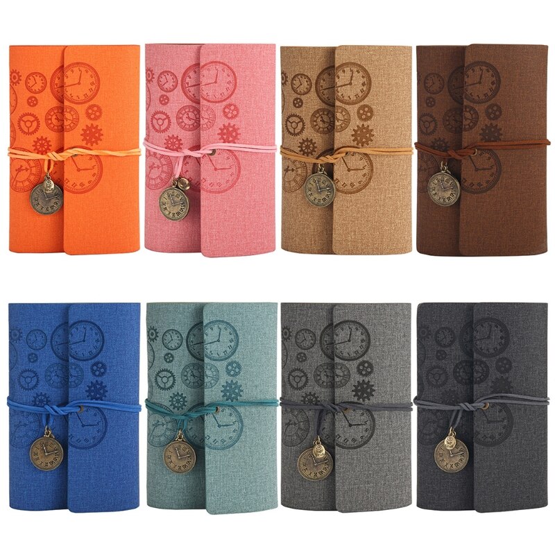 Vintage A6 Travel Diary Notepad Journal Agenda Planner Notebook Stationery MOLB