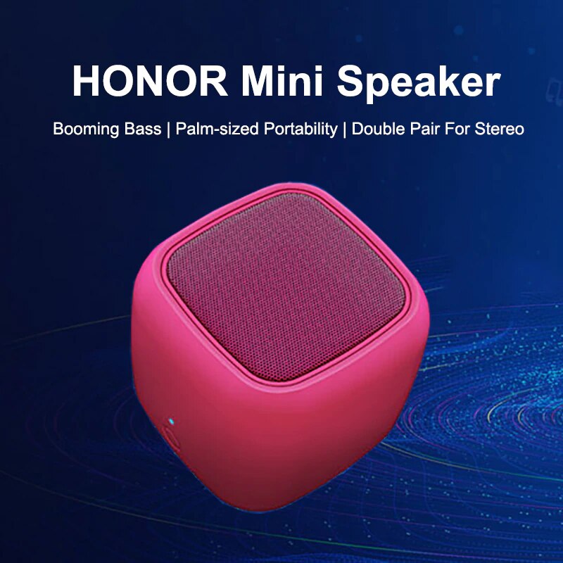 Huawei Honor haut-parleur Bluetooth Portable sans fil appairage jumeaux étanche IP54 basses Double stéréo Mini haut-parleur de Sport Mini haut-parleur Bluetooth Booming Bass Haut-parleur sans fil à double couplage TWS