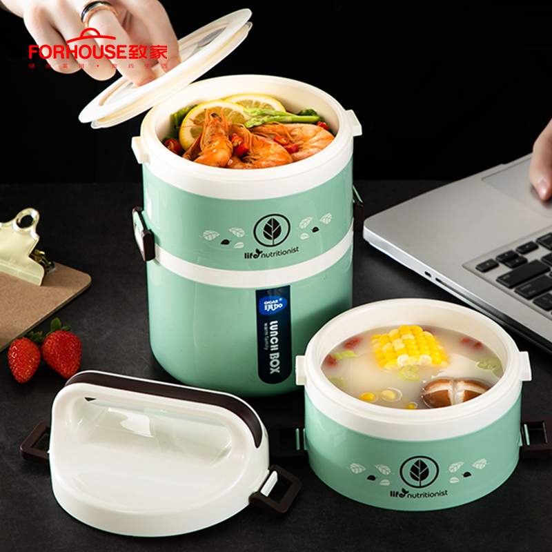 1-5 Layer Lunch Box Microwavable Bento Box Leak-Proof Portable Food Container Storage Box for Kids Large Size