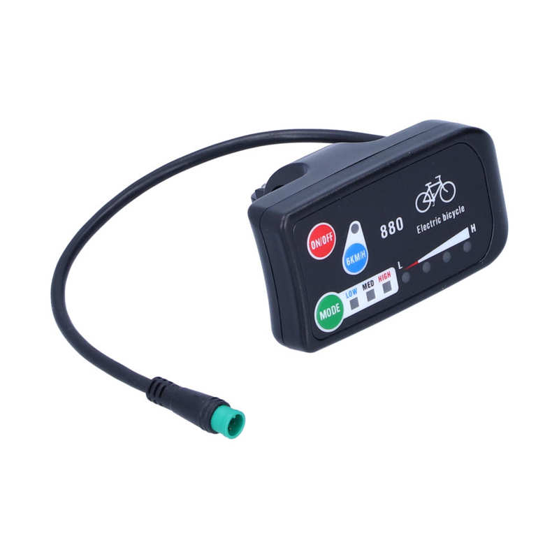 E‑bike Accessoires Elektrische Fiets Voor Kt‑ LED880 Display E‑bike 36V 48V Display Meter E‑bike Accessoires