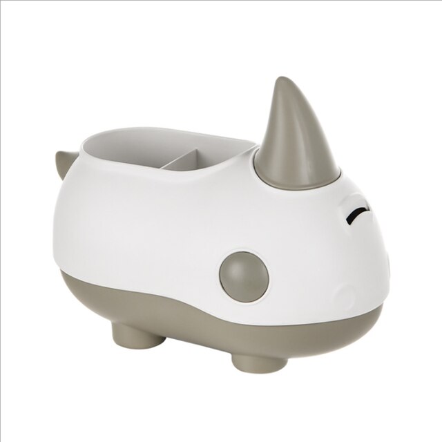 Multifunctional Elephant Tissue Box Cute Rhinoceros Shape Napkin Boxes Modern Toilet Paper Holder: 2