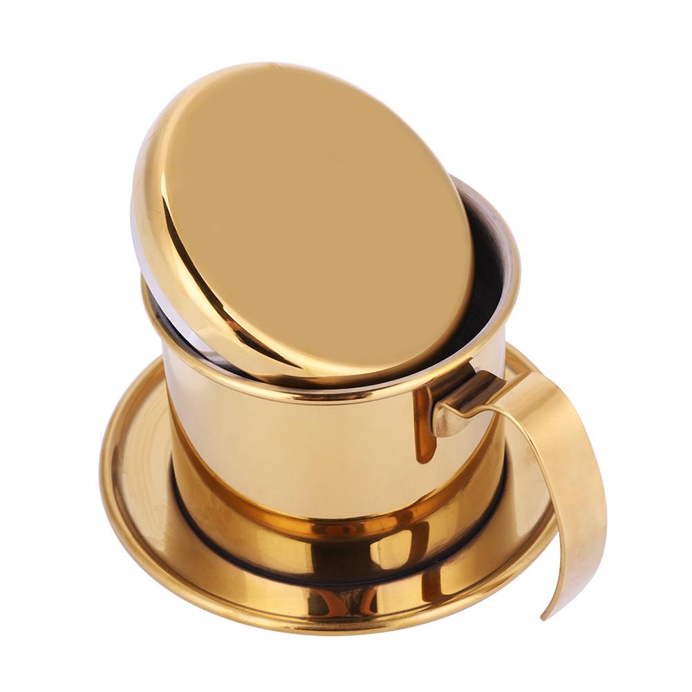 Rvs Cup Vietnamese Koffie Drip Filter Maker Infuser Vietnam Stijl Koffie Mok Cup Zeef Koffie Gereedschap