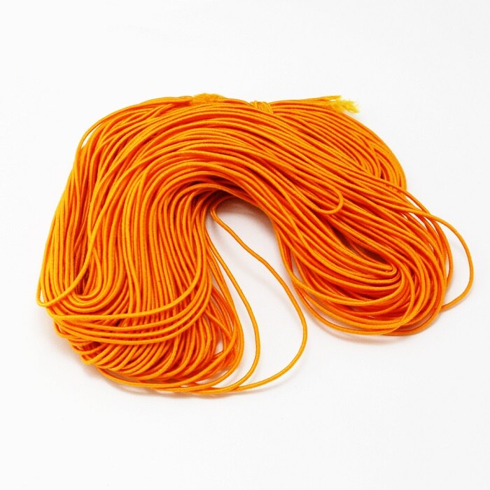 25Meter 1mm Embroidery Thread Floss Hand Cross Stitch Floss Sewing Tool Durable Polyester Thread Sewing Skeins Craft: Orange