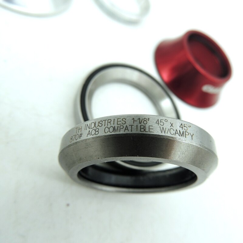 Bicycle Internal Bearing Headset 41mm Bike Headset for Standard Straight Tube 28.6mm Bike Front Fork