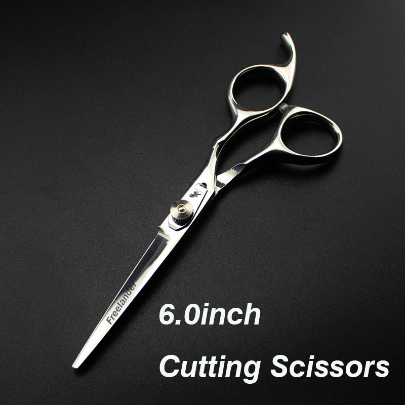 6.0inch hairdressing set Pet scissors Japan 440C Sharp Quick-cut hair scissors with advanced screws Adjustable: Cutting Scissors