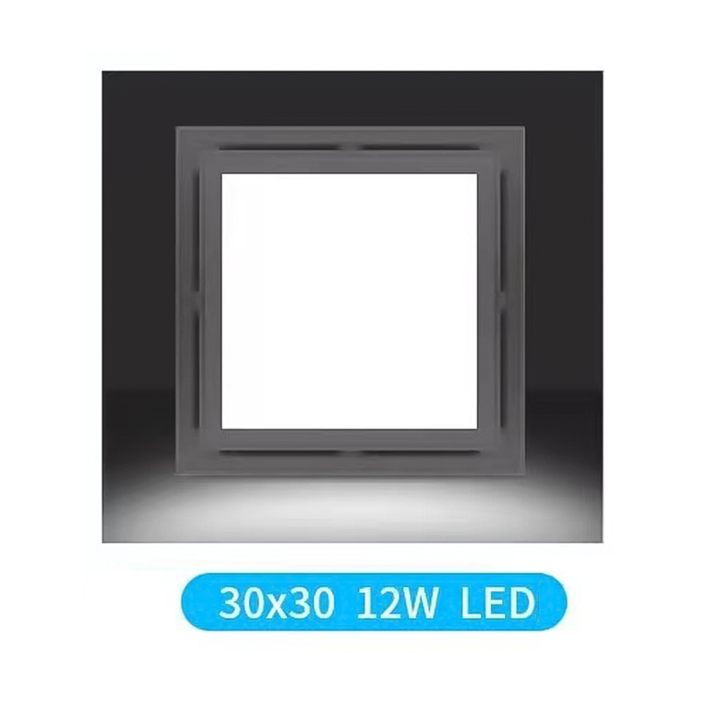 Innovador sistema de ventilación para baño, extractor silencioso con LED integrados para mejorar el ambiente y la eficiencia del flujo de aire