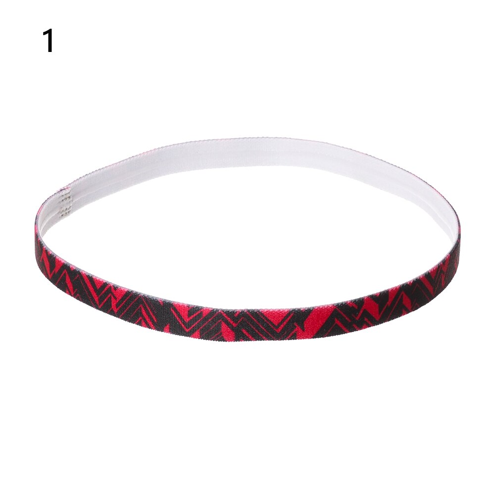 Bandas elásticas de goma para el pelo para hombre y mujer, cintas para el pelo de Color caramelo para Yoga, diadema deportiva para niñas, banda elástica antideslizante para el sudor, para correr y fútbol, 1 unidad: 1