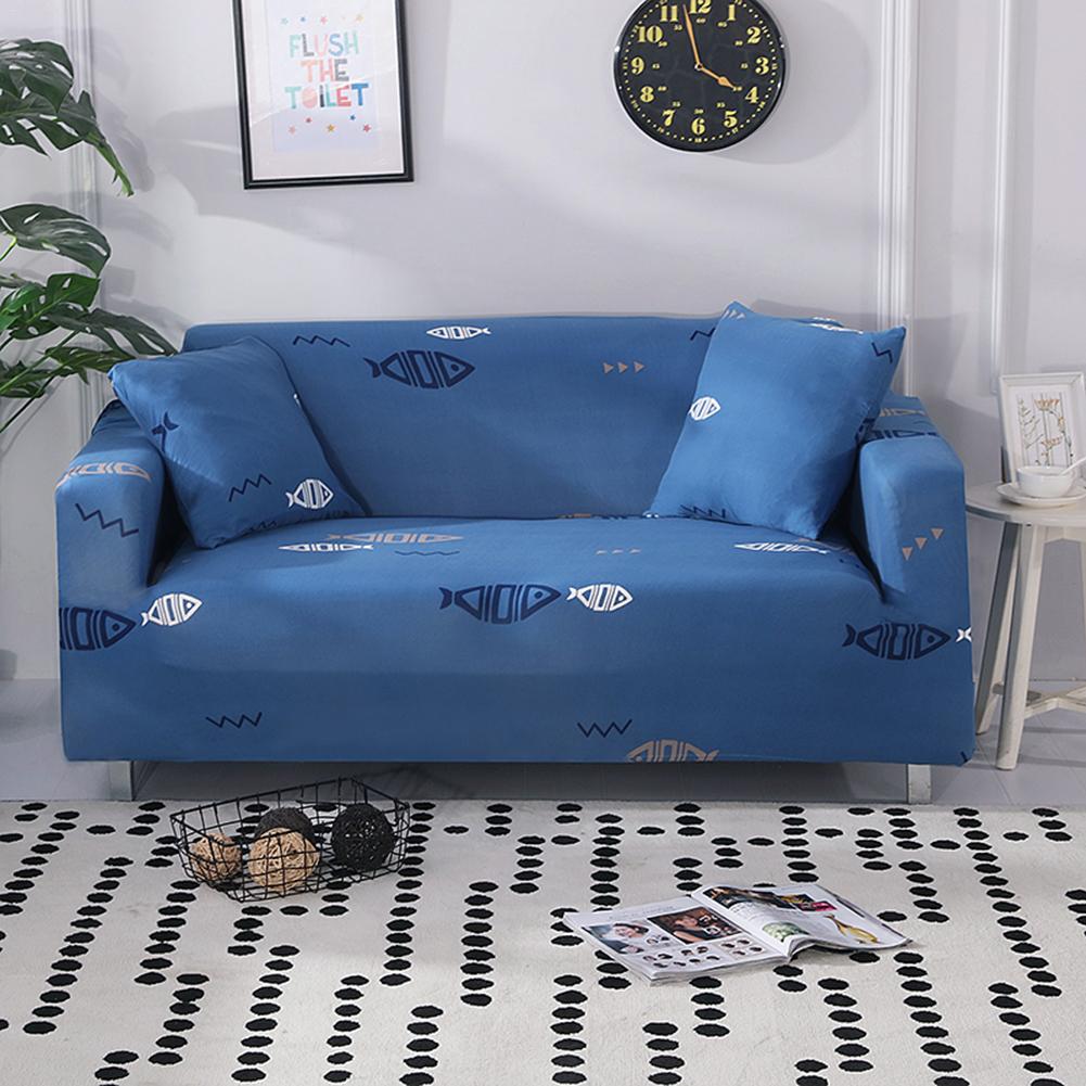 Stretch Slipcovers Sectional Elastic Stretch Sofa Cover For Living Room Couch Cover L Shape Armchair Cover Single/Two/Three Seat