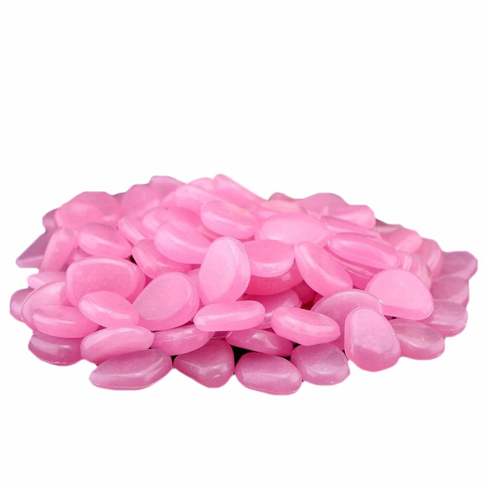 50 Glow In Dark Pebbles Stone Home Garden Walkway Aquarium Fish Tank Valentine Glow In The Dark Garden Pebbles Stones Rocks: H