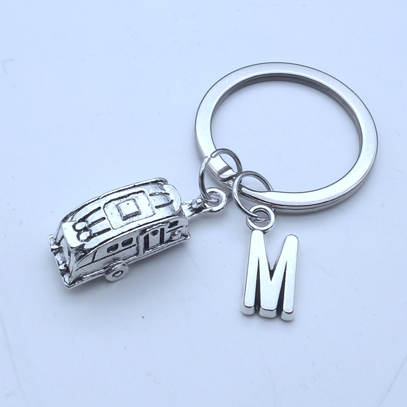 Wohnwagen Schlüssel Ring Anhänger Wohnmobil Keychain Initial Schlüsselring 26 knapp Wählen Reise Schlüssel Ring fob Souvenir