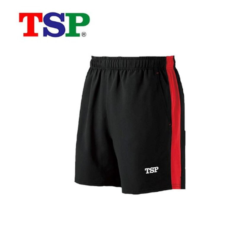 Tsk 83321 bordtennis shorts til mænd / kvinder bordtennis tøj sportstøj bløde åndbare træningsshorts: Rød / L