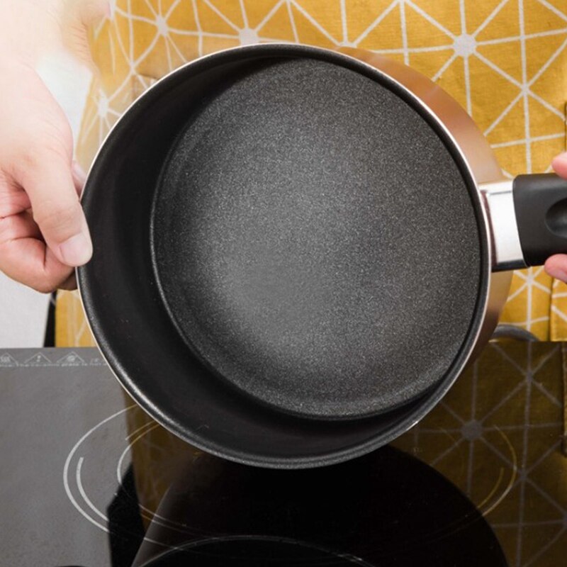 Multifunctional Non-Stick Milk Pan Thickened Composite Bottom Energy-Saving Aluminum Alloy Milk Pan